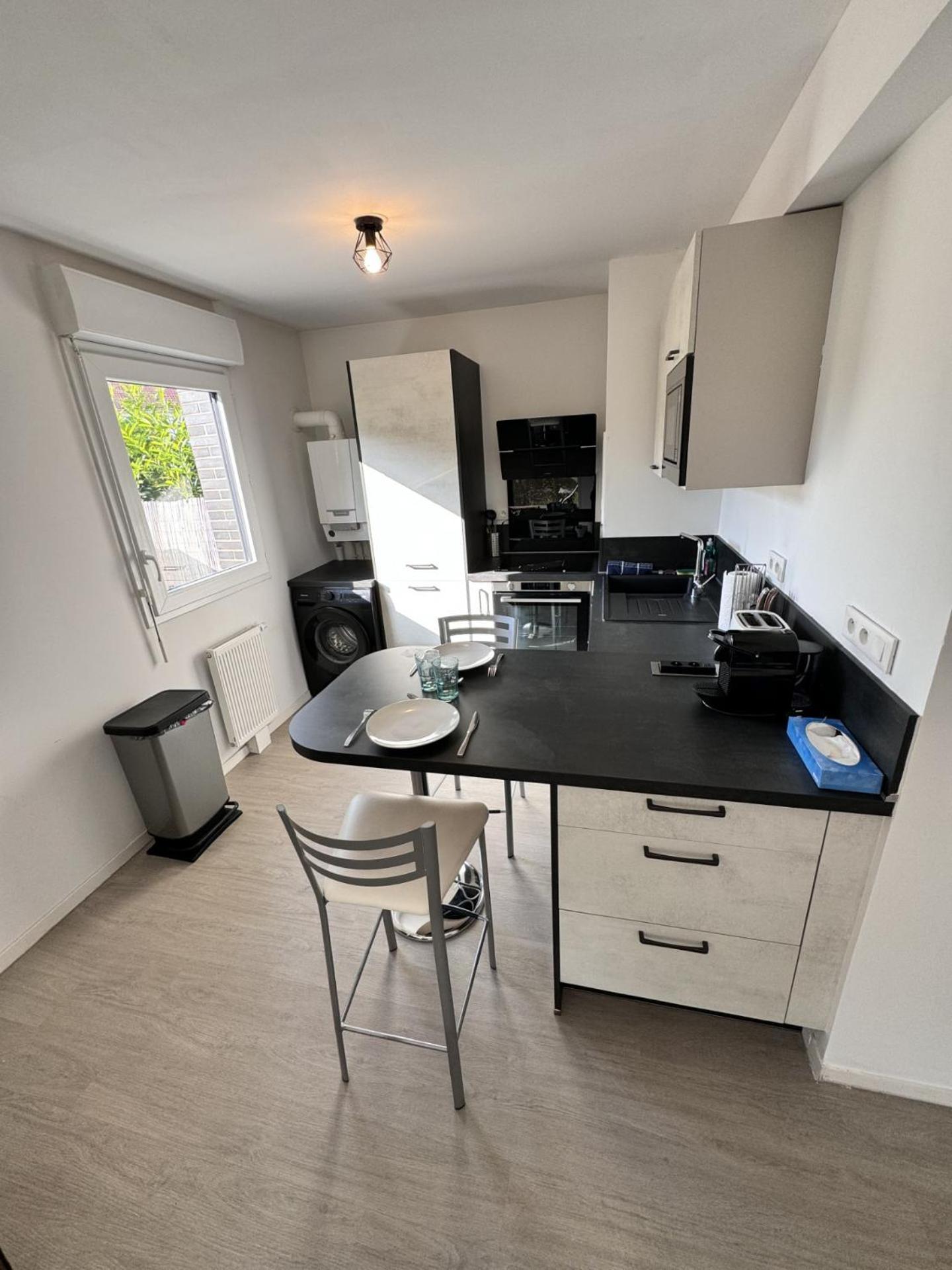 Appartamento T2 Cosy Parking Prive Amiens Esterno foto